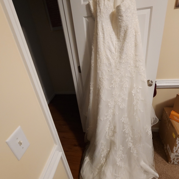David bridal wedding dress - Picture 3 of 3